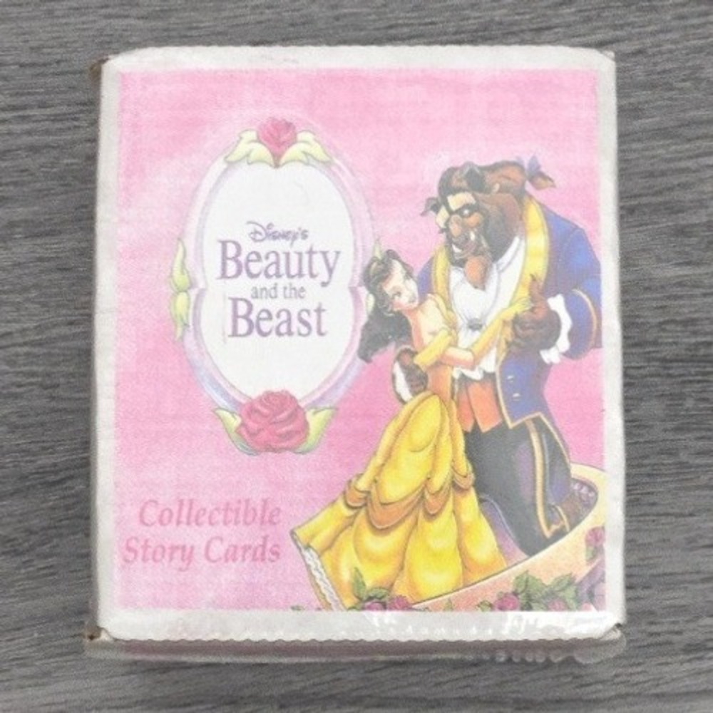 Vintage 1992 Disney Beauty and the Beast Pro Set 75 Story Cards Box
